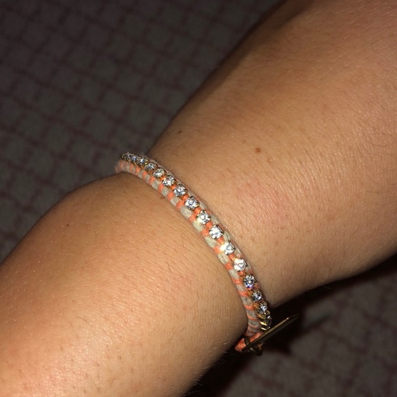 J. Crew Jewelry - Jcrew orange diamond bracelet J. Crew Jewelry - Jcrew orange diamond bracelet